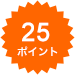 25ポイント